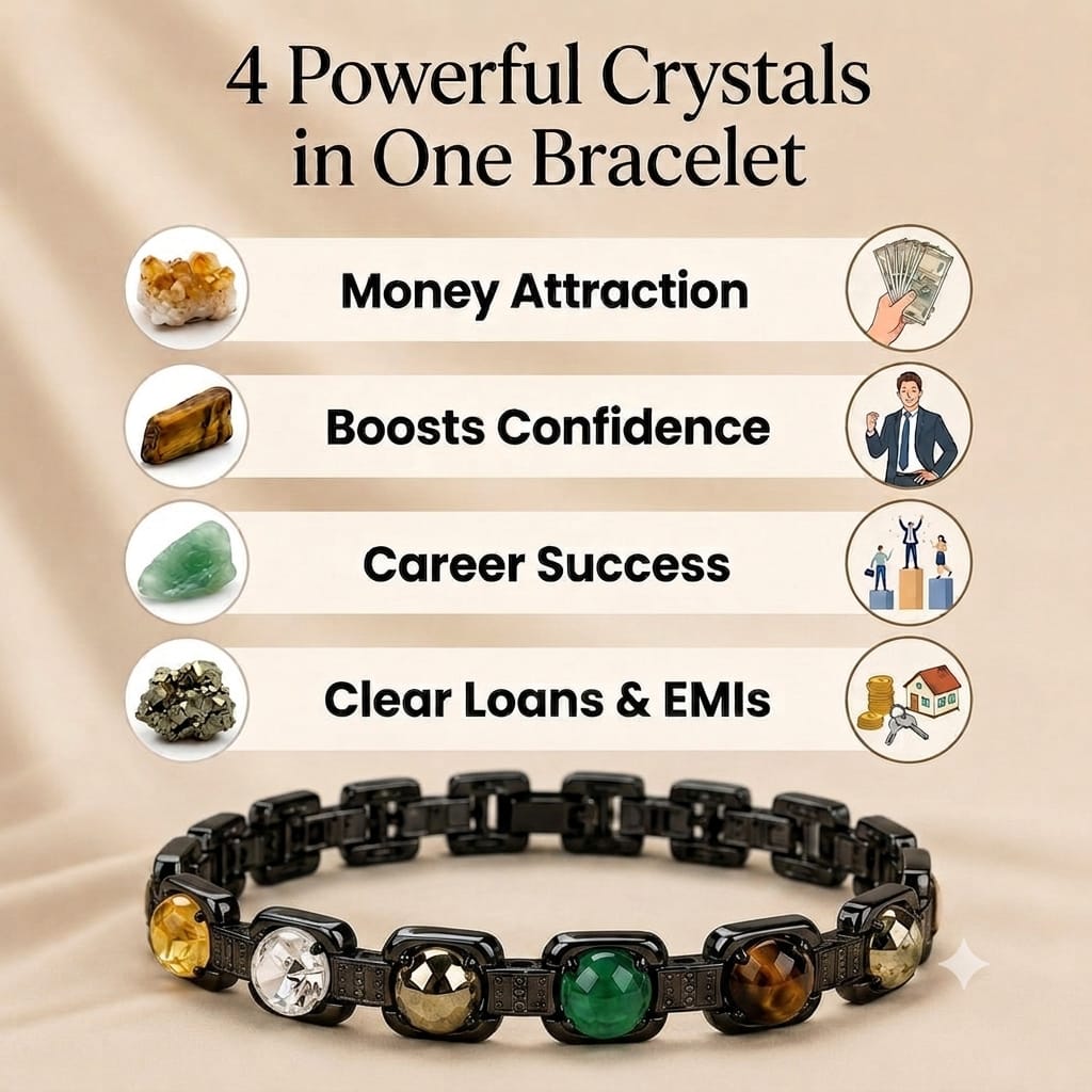 Dhan Yog 5-Stone Wealth & Growth Bracelet