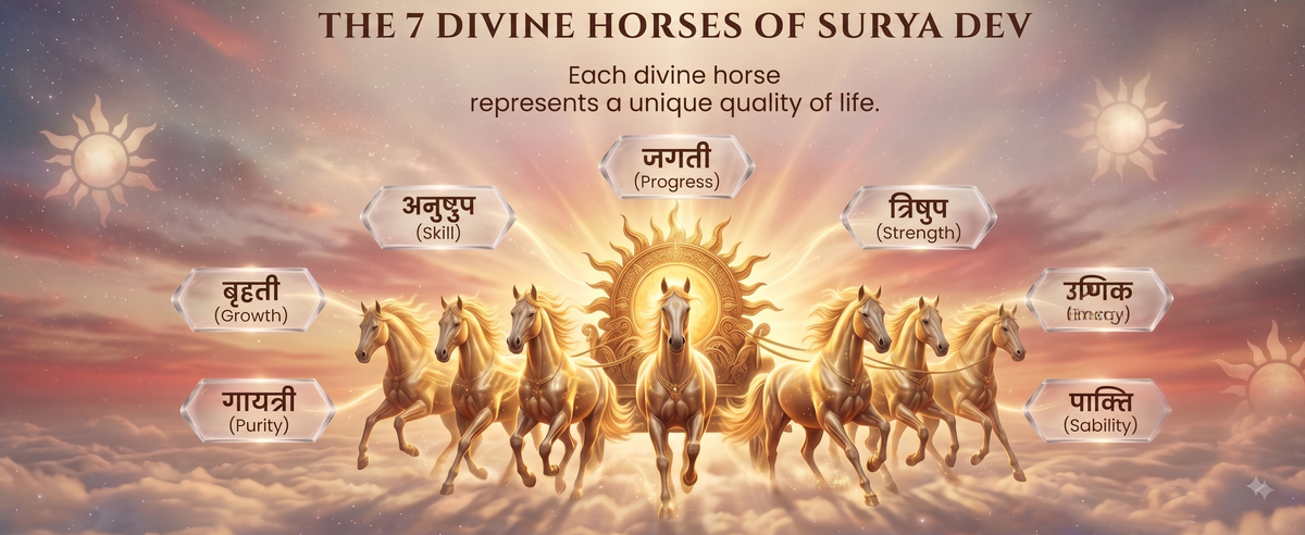 7 Horses on Raw Pyrite Frame Wealth Combo