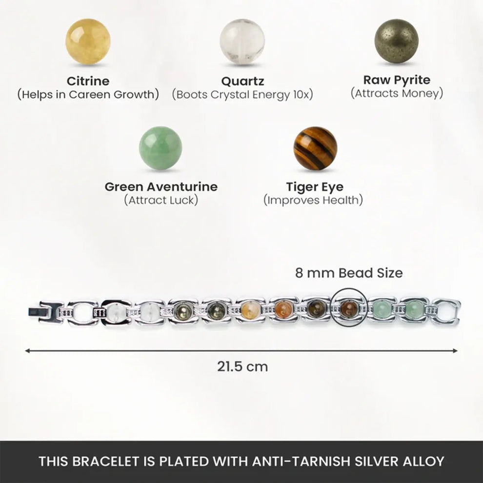 Dhan Yog 5-Stone Bracelet